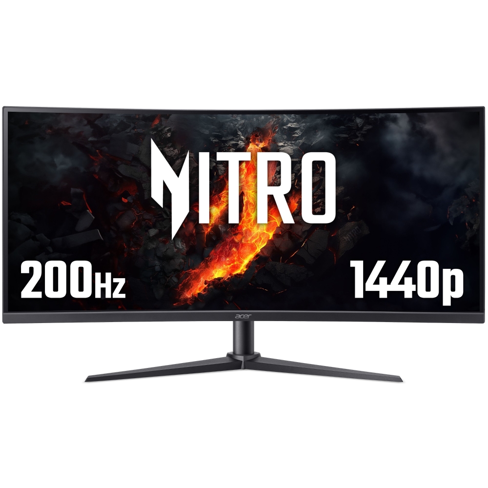 Acer XZ340CURX0bmiiphx Computer Monitors - 34 Inches - Black