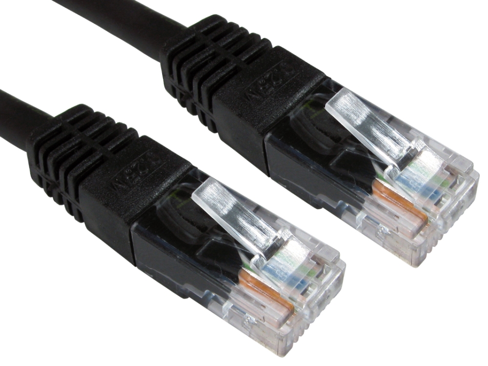 Cables Direct Cat6 Networking Cables - Black
