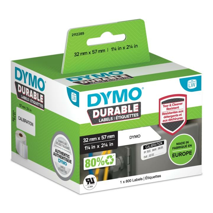 Dymo 32mm Printer Labels - White