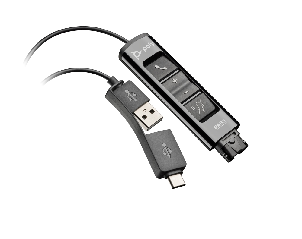 HP Poly 1500mm Headphone/Headset Accessories - Black