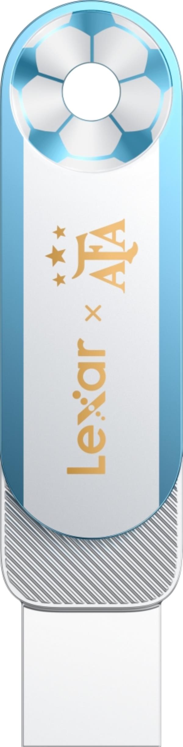 Lexar 128GB Lexar JumpDrive?D500 AFA Co-Brand USB Flash Drive