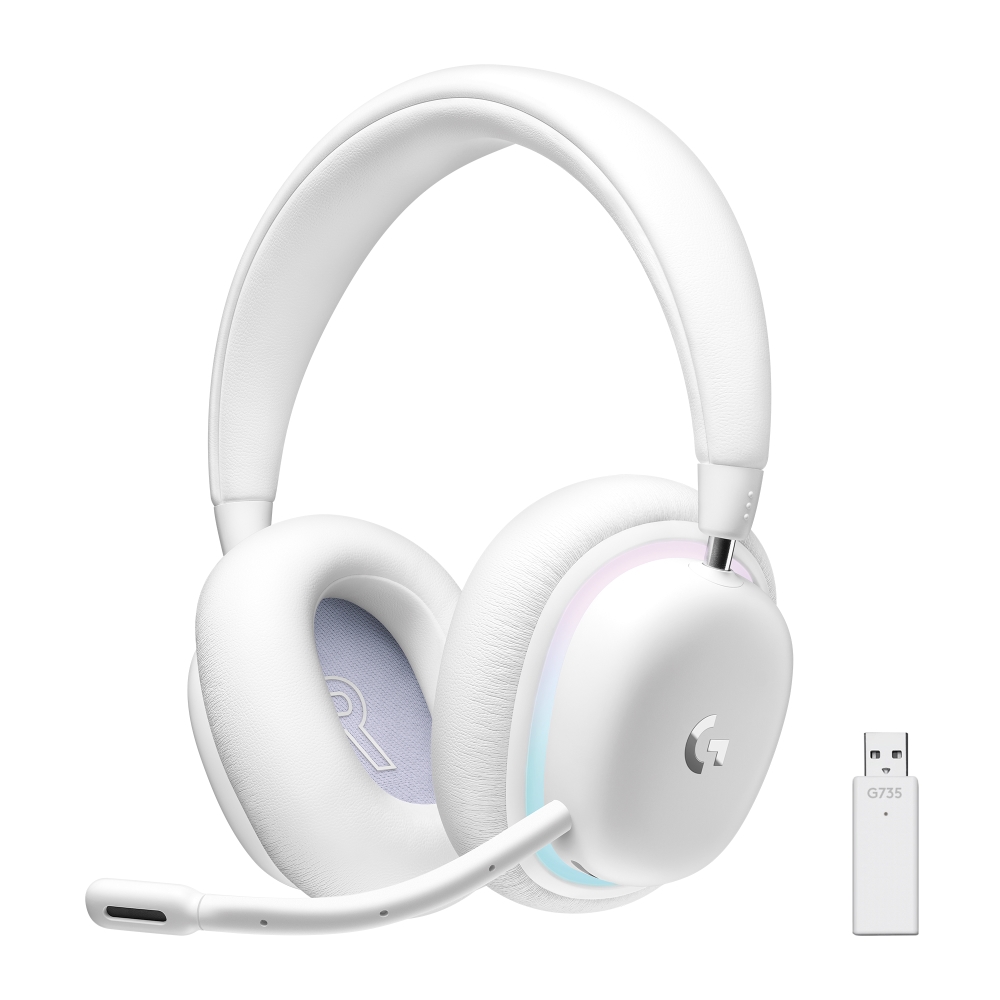 Logitech G735 Headphones & Headsets - White