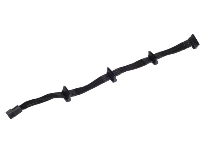 Silverstone 4xSATA Internal Power Cables - Black