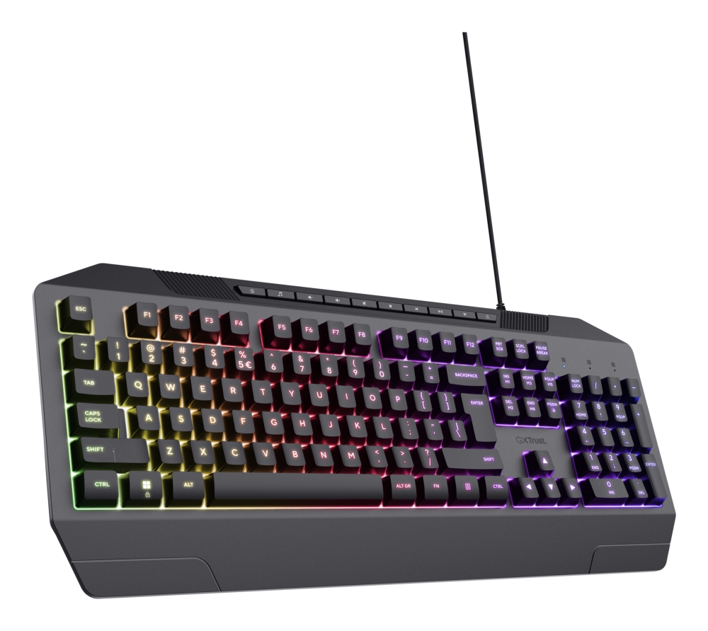 Trust GXT836 Gaming Keyboards - Black