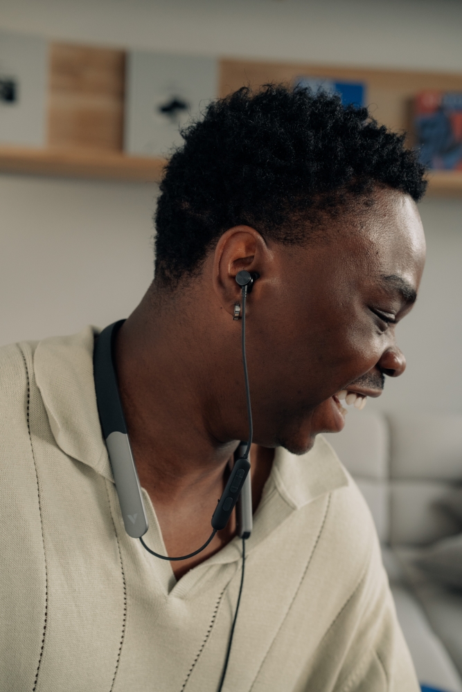 Verbatim (30203) TruSound Pro Neckband Earbuds110 Hours Playtime Wireless Bluetooth 5.4 ENC - Black