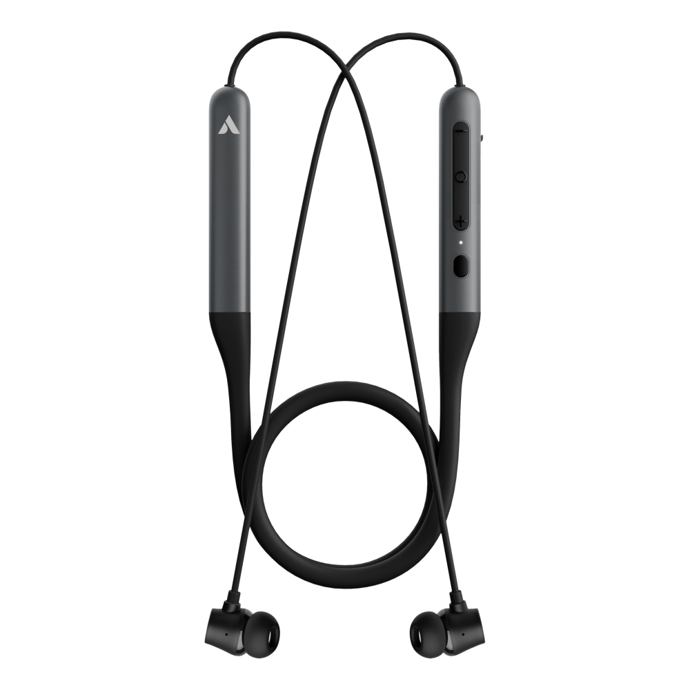 Verbatim (30205) TruSound ANC Neckband Earbuds Wireless Bluetooth 5.4 Active Noise Cancellation - Black