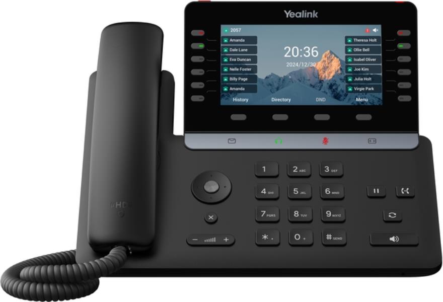 Yealink T85W IP Phones - 5.5 Inches - Black