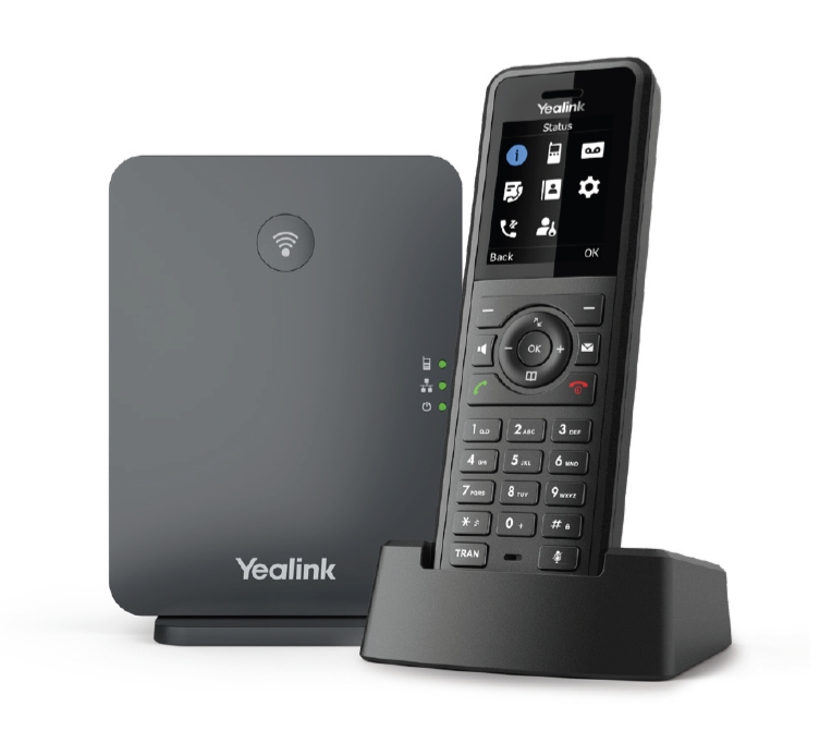 Yealink W77P IP Phones - 1.8 Inches - Black