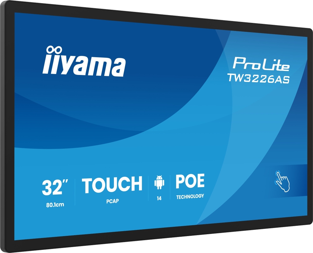 iiyama 10pt Signage Displays - 31.5 Inches - 4GB - Black