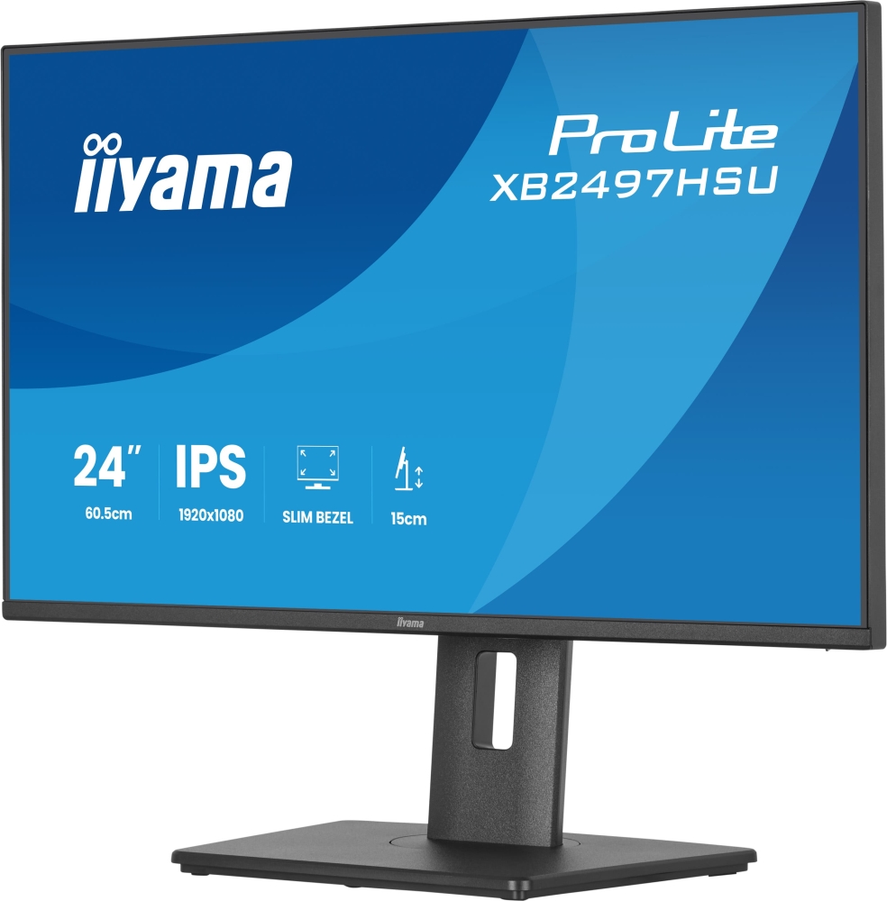 iiyama XB2497HSU-B1 Computer Monitors - 23.8 Inches - Black
